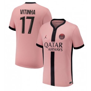 Paris Saint-Germain Vitinha #17 Tredje Tröja 2024-25 Kortärmad